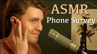 asmr 📞 phone survey👨🏼‍💼soft spoken questions on customer satisfaction🧼 screenshot 3