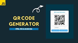 How To Make QR Code Generator Website Using HTML CSS And JavaScript With Download Button Build A Qr Code Generator Website Using Html Css Javascript No Backend Needed Pds