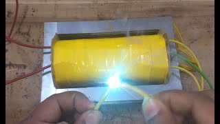 High voltage transformer making