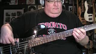 Def Leppard Too Late For Love Bass Cover with Notes & Tab