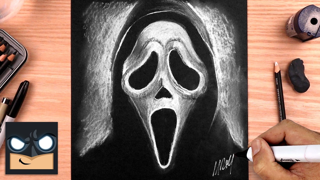 How to Draw Ghostface | Scream