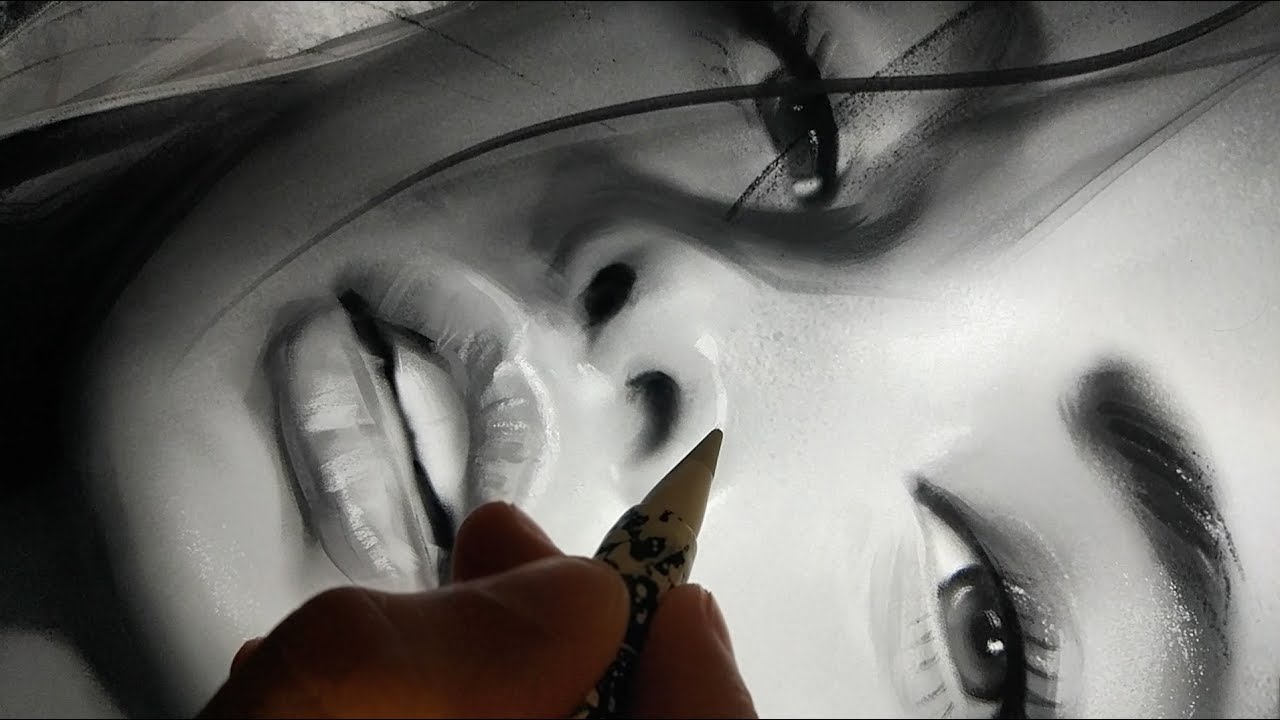 Portrait details - ipad (Procreate) - AvvArt