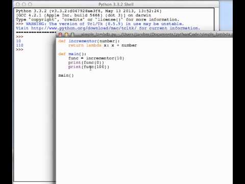 PY 4U 31: Lambda Functions