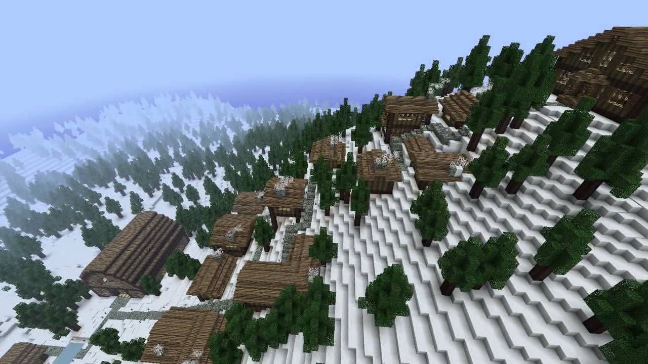 Minecraft Timelapse - Christmas Village - YouTube