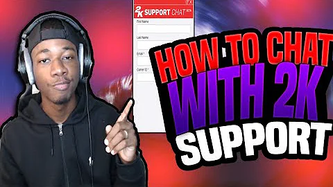 How To Live Chat With 2K Support | Hidden Live Chat NBA 2K20!!