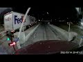 FedEx runs through toll booth at 40mph+