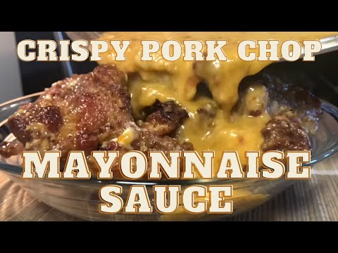 Video: Fried Pork Marinated In Mayonnaise