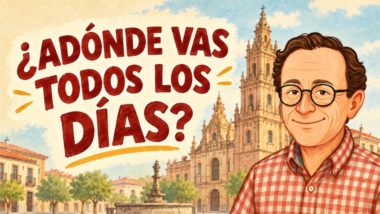 ¿Por qué voy a misa todos los días? ¿Qué tiene eso que ver con el español?