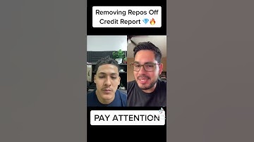 Removing Repos Off Credit Report!!!