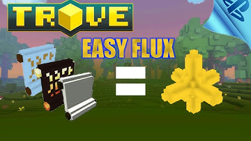 TROVE - how to get flux fast at any level 2017 [tutorial] ps4 gameplay