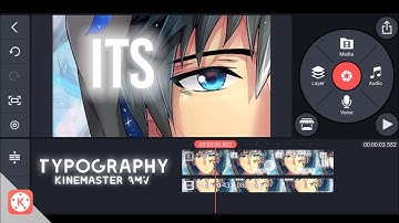 Typography In Kinemaster | Move Cam. | AMV Tutorial