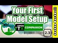 How to install OpenTX Companion and set up your first model