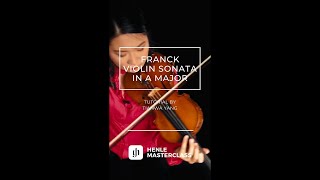 Tianwa Yang teaches Franck’s Violin Sonata in A major.