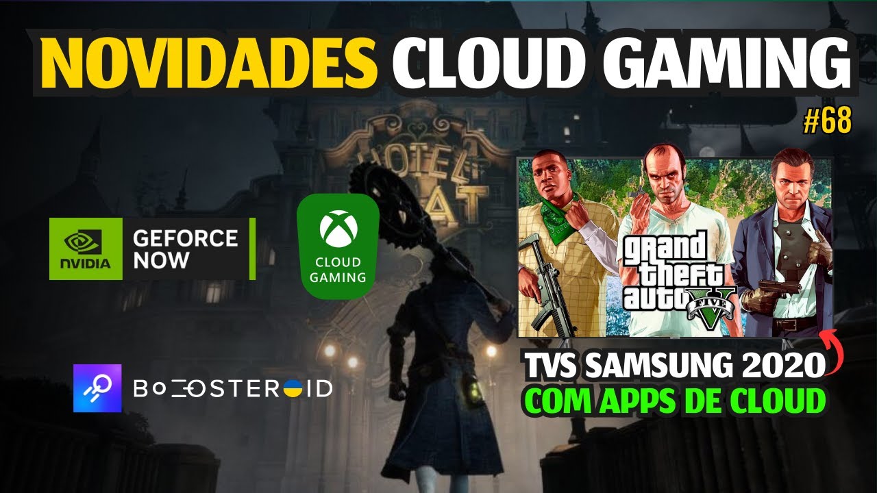 APP nativo nas TVs SAMSUNG para o XBOX CLOUD GAMING e GEFORCE NOW