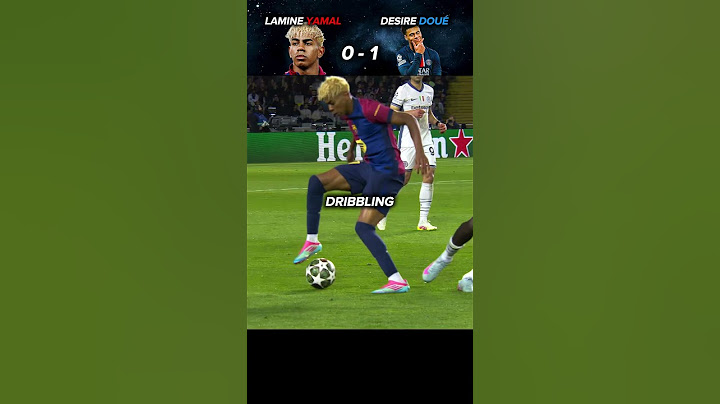 Can Désiré Doué Beat Lamine Yamal in 2025?  #fyp #yamal #doue #football #shorts #vs