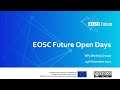 EOSC Future working groups