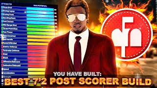 THE MOST DOMINANT POST SCORER BUILD ON NBA 2K24!