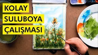 StepByStep Watercolor Flower Painting For Beginners