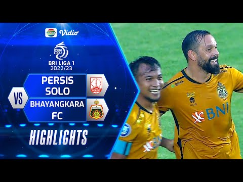 Highlights - Persis Solo VS Bhayangkara FC | BRI Liga 1 2022/2023