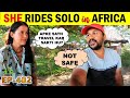 RIDING WITH SOLO GIRL TRAVELLER IN MALAWI || SAFETY FIRST|| CYCLE  BABA IN AFRICA Ep. 402