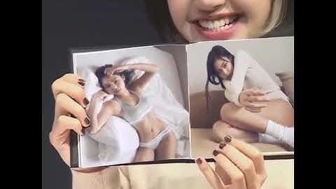 Lisa say Sexy to Jennie Picture Calvin #jenlisa