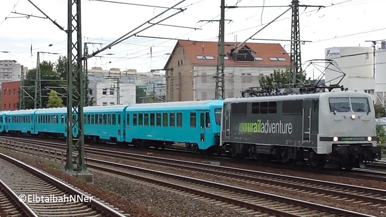 Sonderzüge & Überführungen: RailAdventure, Arriva, Centralbahn, greateranglia - DD Freiberger Straße