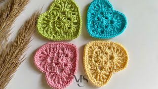 Quick crochet heart pattern | crochet lace heart by Beyond Diary 21,087 views 8 months ago 12 minutes, 14 seconds
