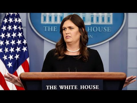 Sarah Sanders says she was asked to leave restaurant because she works for Trump