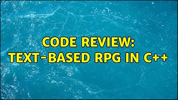 Code Review: Text-based RPG in C++ (2 Solutions!!)