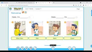 Unit 1 Hello  Lesson 1  English grade 3