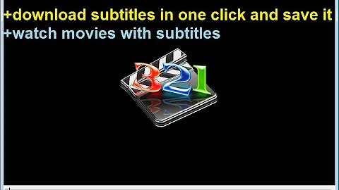 Media player classic (Use and download subtitle, change fonts and language)