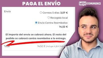 COBRAR solo el valor del ENVÍO del pedido y el resto CONTRA REEMBOLSO en WooCommerce - Diego Nieto