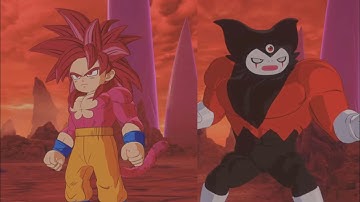 Mini Ssj4 Goku vs Giant Gomah - REQUESTED BATTLE - Dragon ball sparking zero