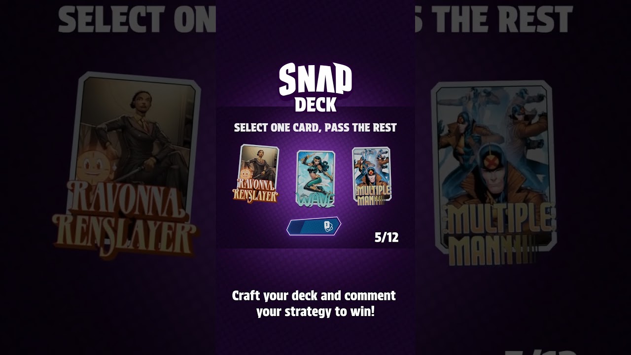 STOP LOSING with the most POWERFUL DECK!!!  #marvelsnap Open  Booster Draft - SNAP DECK #deck #pool
