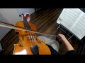 Lightly Row *Player view* Suzuki Violin Method Vol.1-02 －鈴木鎮一 ヴァイオリン指導曲集1-02ちょうちょうー