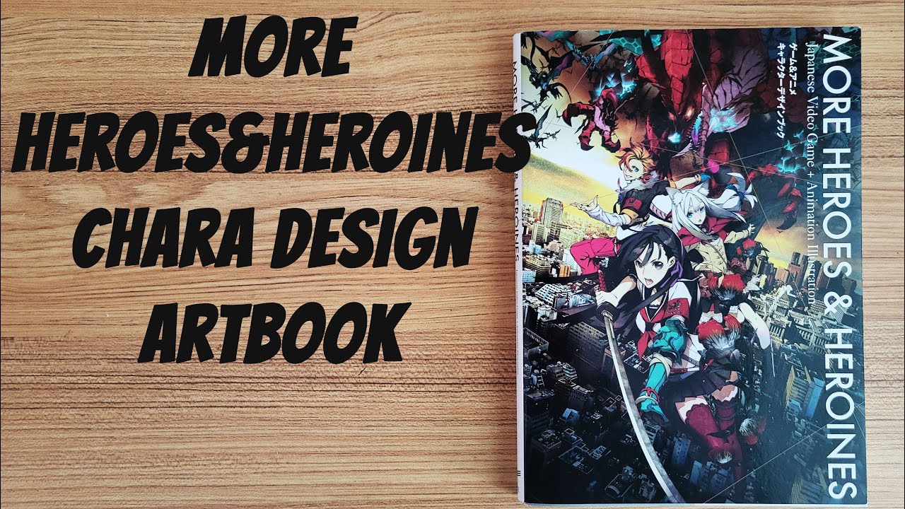 artbook more heroes & heroines