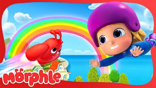 Over the Rainbow... | Morphle and the Magic Pets | Available on Disney+ and Disney Jr