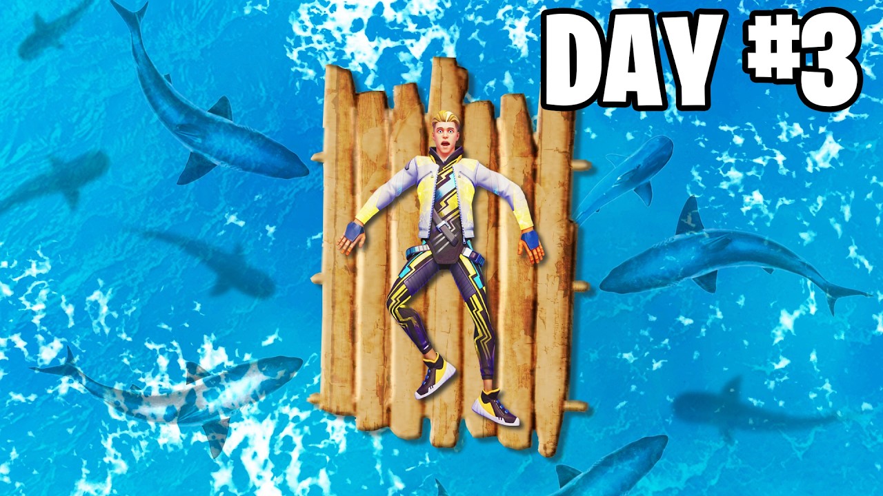 Trapped on a RAFT in Fortnite! - YouTube