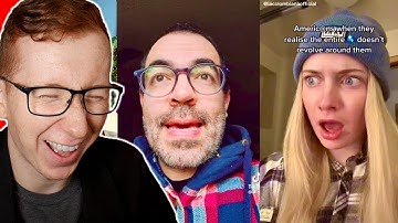 Brit Reacts to Americans when they realise the entire world doesn’t revolve around them
