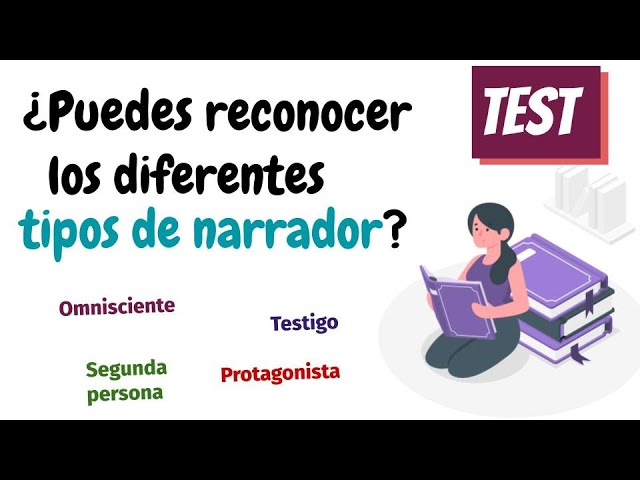 Test: ¿puedes reconocer los diferentes tipos de narrador? │ Pruebas de  español y comunicación - YouTube