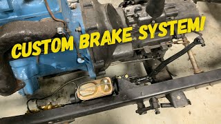 Willys Jeep CJ3B Complete Custom Brake System!