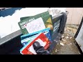 DUMPSTER DIVING- Someone left us a Bunch of Gift Cards
