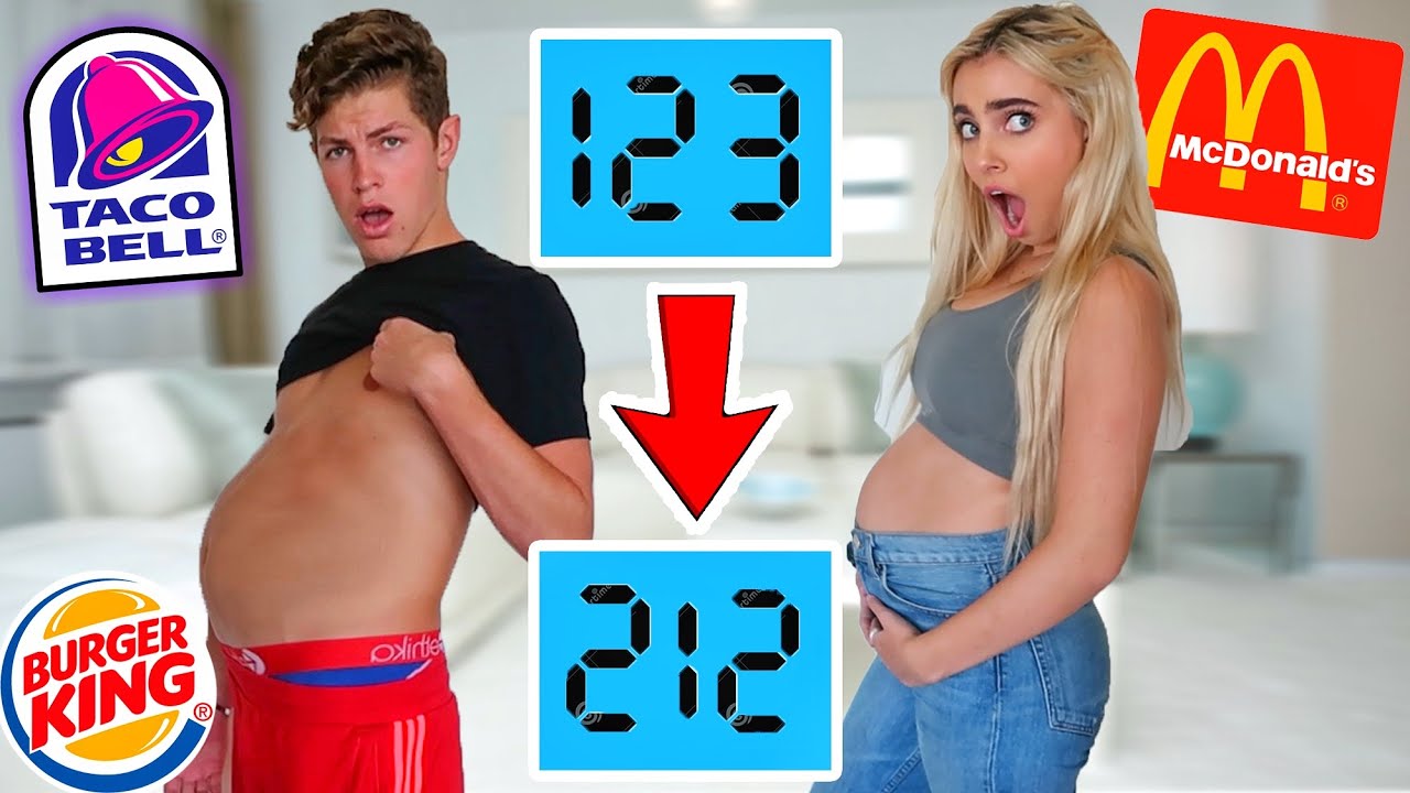 Who Can Gain The Most Weight In 24 Hours Vs Ben Azelart