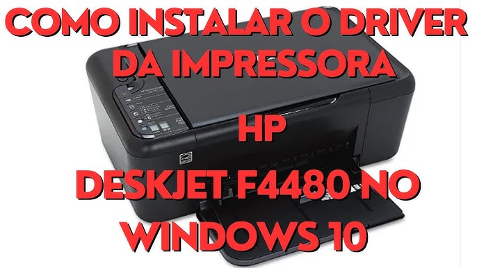 Lægge sammen krater er der HP Deskjet F4480 multifunction printer Driver Download - YouTube