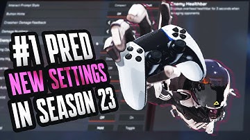 #1 RANKED APEX PREDATOR SETTINGS CONSOLE (Season 23)