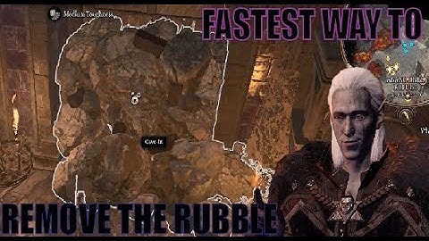 FASTEST WAY TO REMOVE THE CAVE-IN RUBBLE! - How to find explosives and free Nere (Baldur