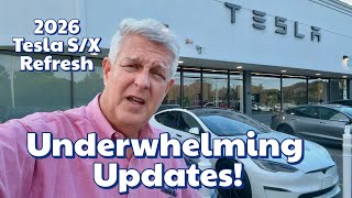 Tesla 2026 S/X Refresh: Underwhelming Updates!