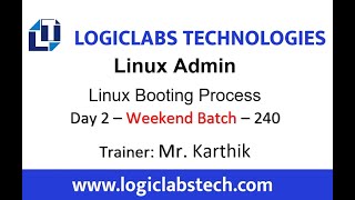 Linux Admin Day 2 - Weekend Batch 240