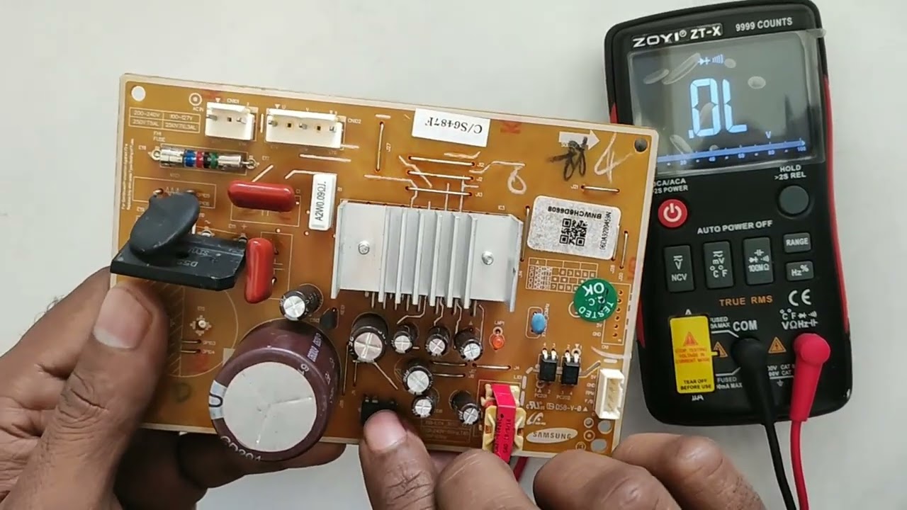 Samsung single door refrigerator inverter dead pcb repair. Lnk 305pn,