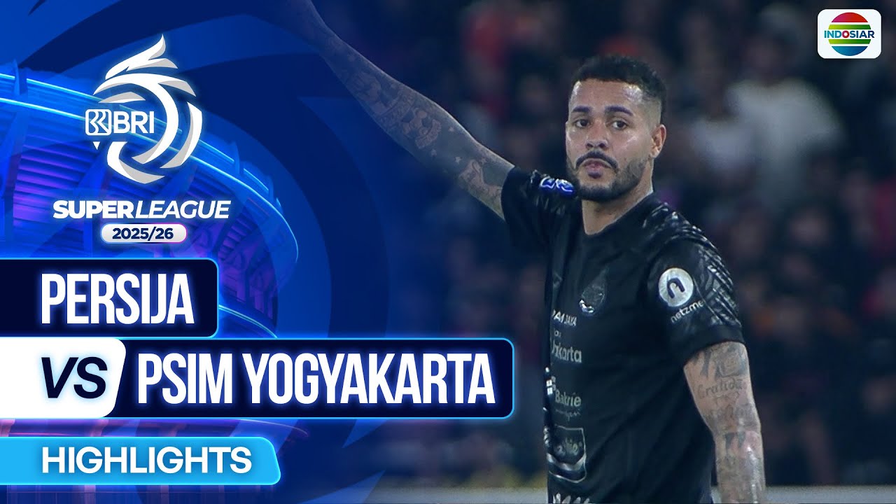 Persija VS PSIM Yogyakarta - Highlights | BRI Super League 2025/26